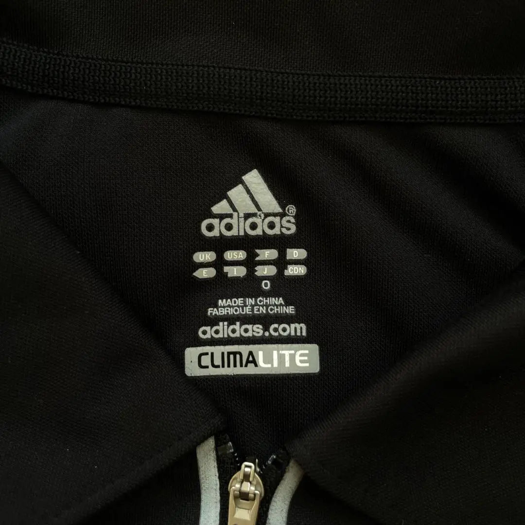 adidas CLIMALITE black polo shirt