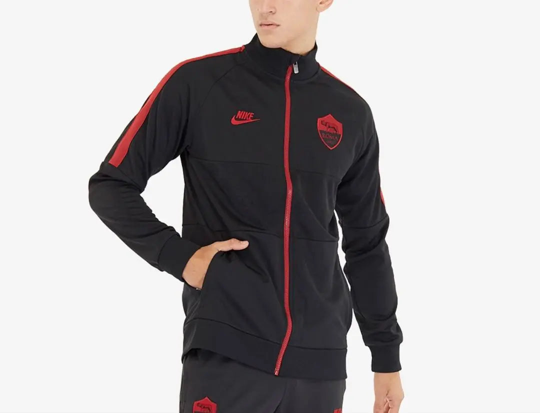 ✨ Hermosos productos ✨ Nike as Roman track chaqueta jersey L negro | ✨美品✨Nike AS ローマ トラックジャケット ジャージ L ブラック