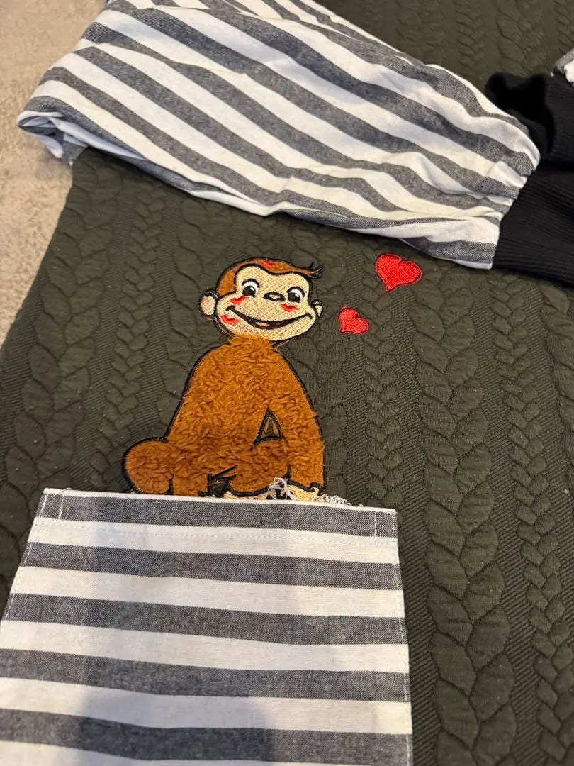 Curious George apron for adults