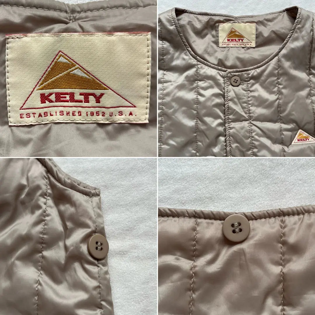 KELTY samansa Mos2 down jacket quilted vest