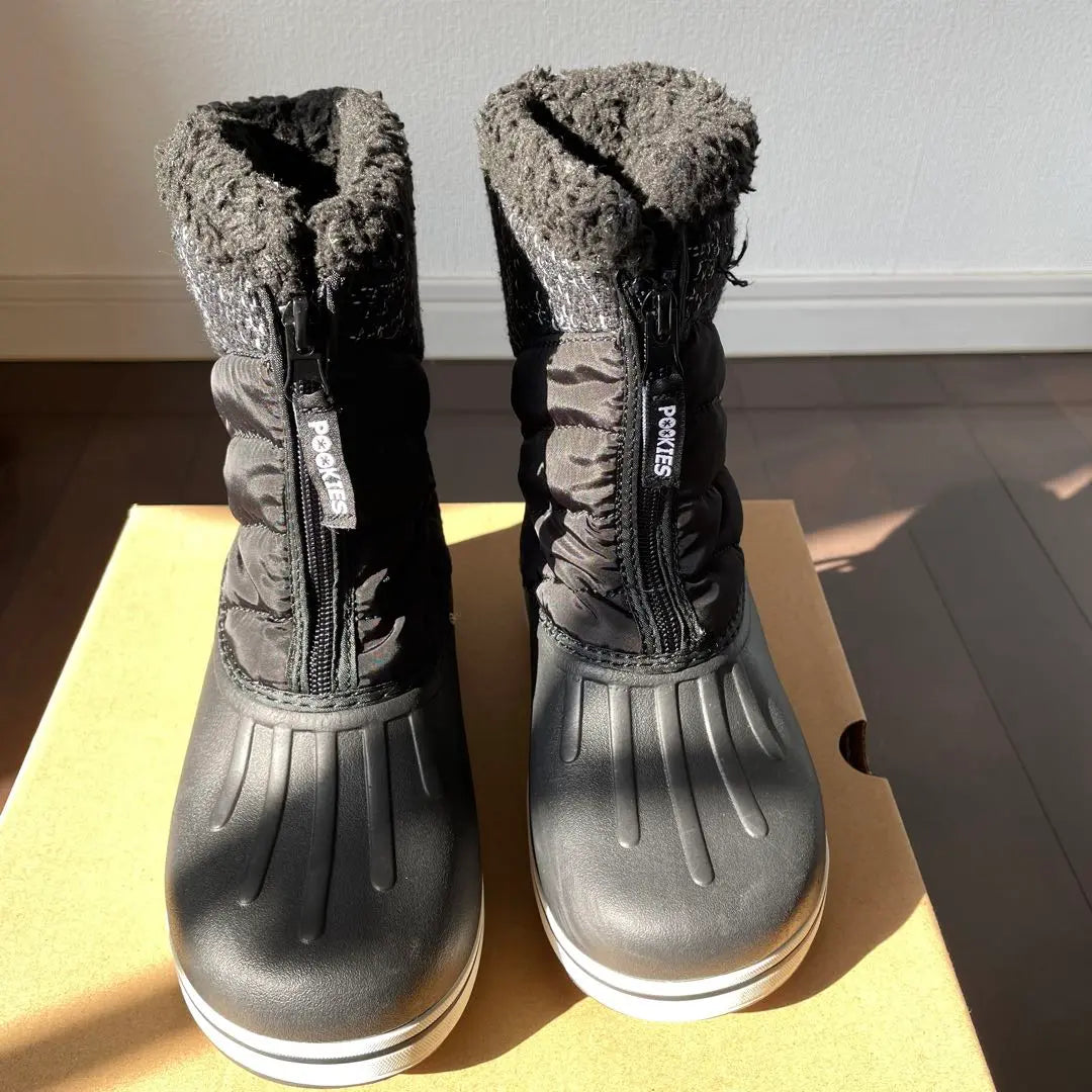 Botas De Nieve POOKIES 20/21 CM Negro | POOKIES スノーブーツ 20/21 cm ブラック