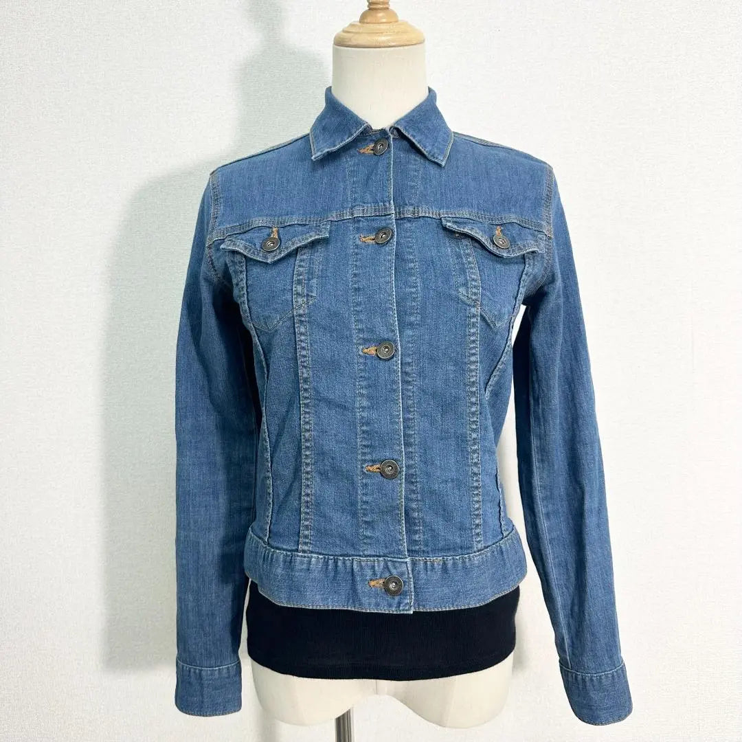 [Extremely beautiful] Theory Denim Jacket G-Jean Stretch Slim M Blue