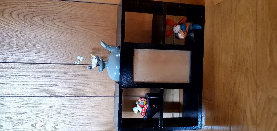 Decorative shelf set, antique, Japanese style ornament