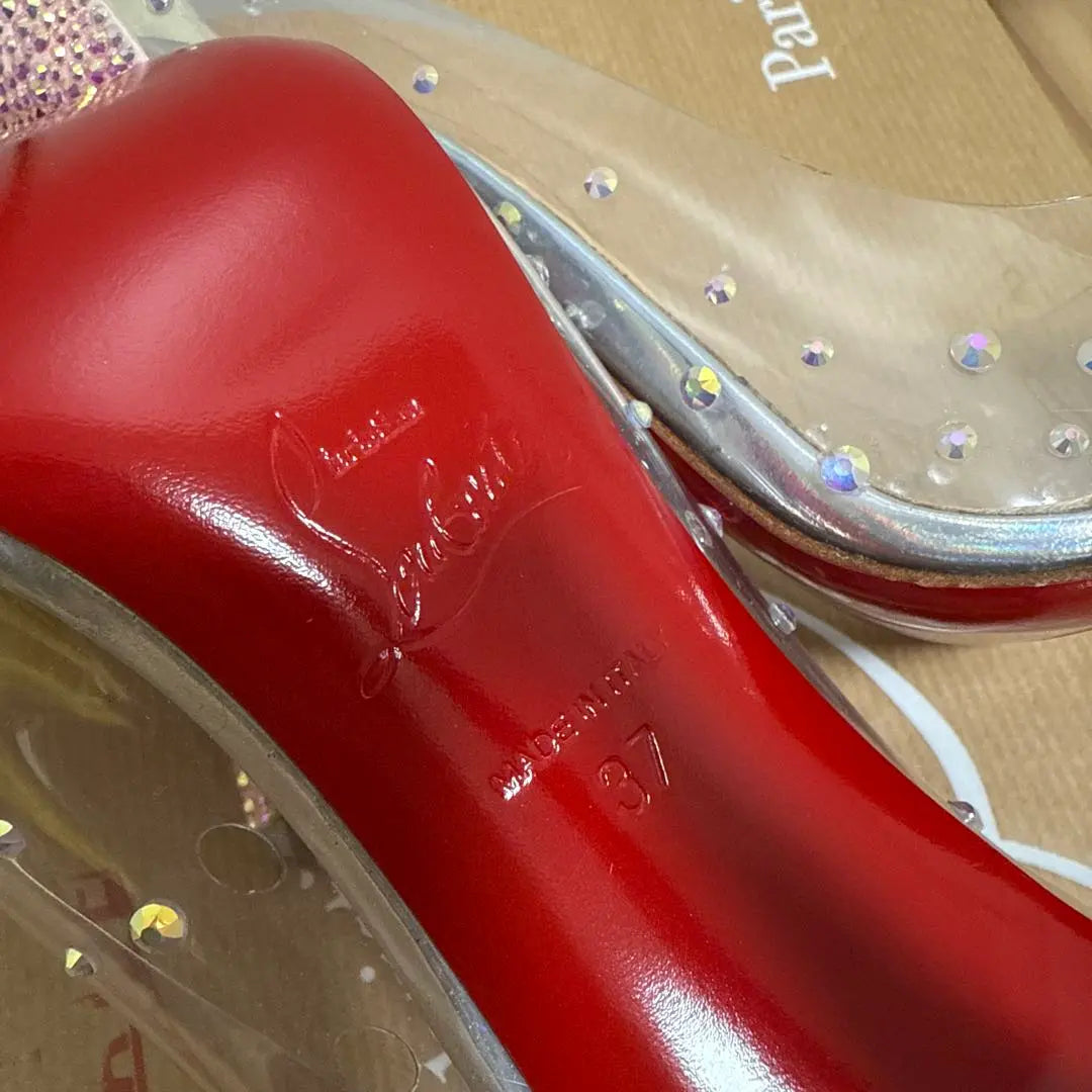 Christian Louboutin High Heels Clear 37 Unused