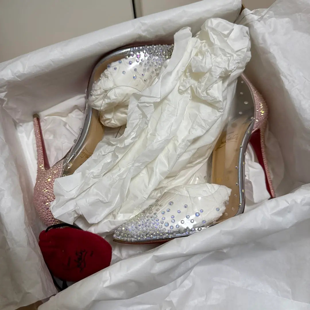 Christian Louboutin High Heels Clear 37 Unused