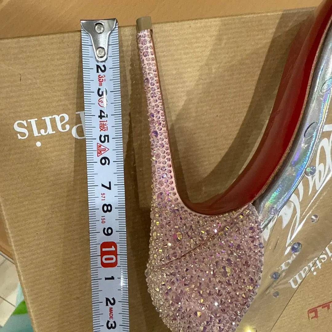 Christian Louboutin High Heels Clear 37 Unused