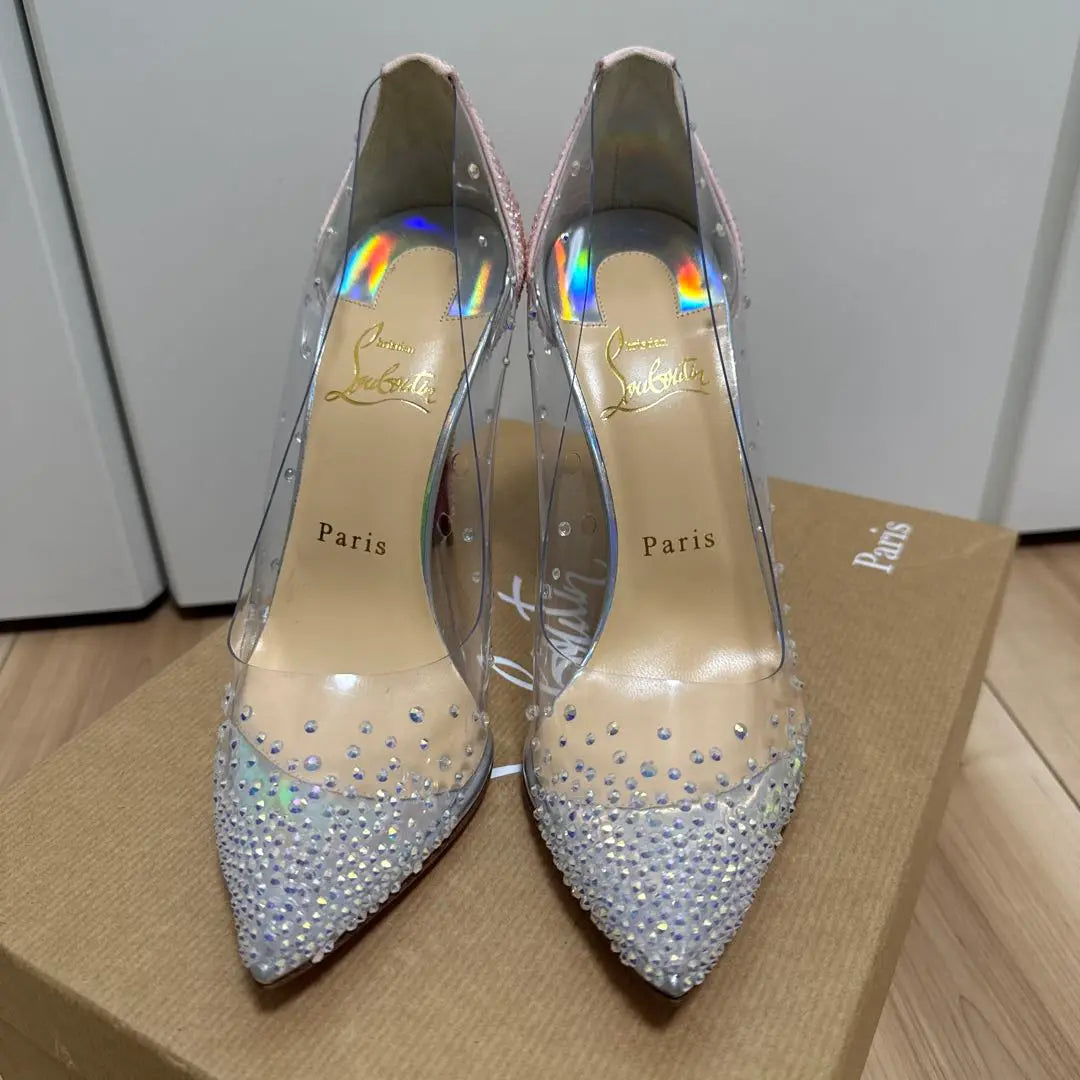 Christian Louboutin High Heels Clear 37 Unused