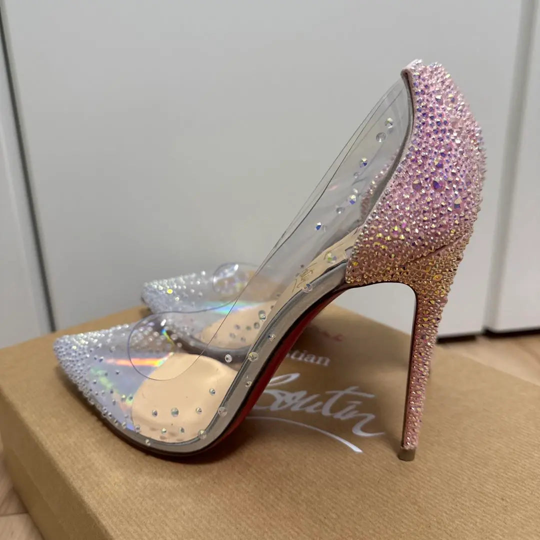 Christian Louboutin High Heels Clear 37 Unused