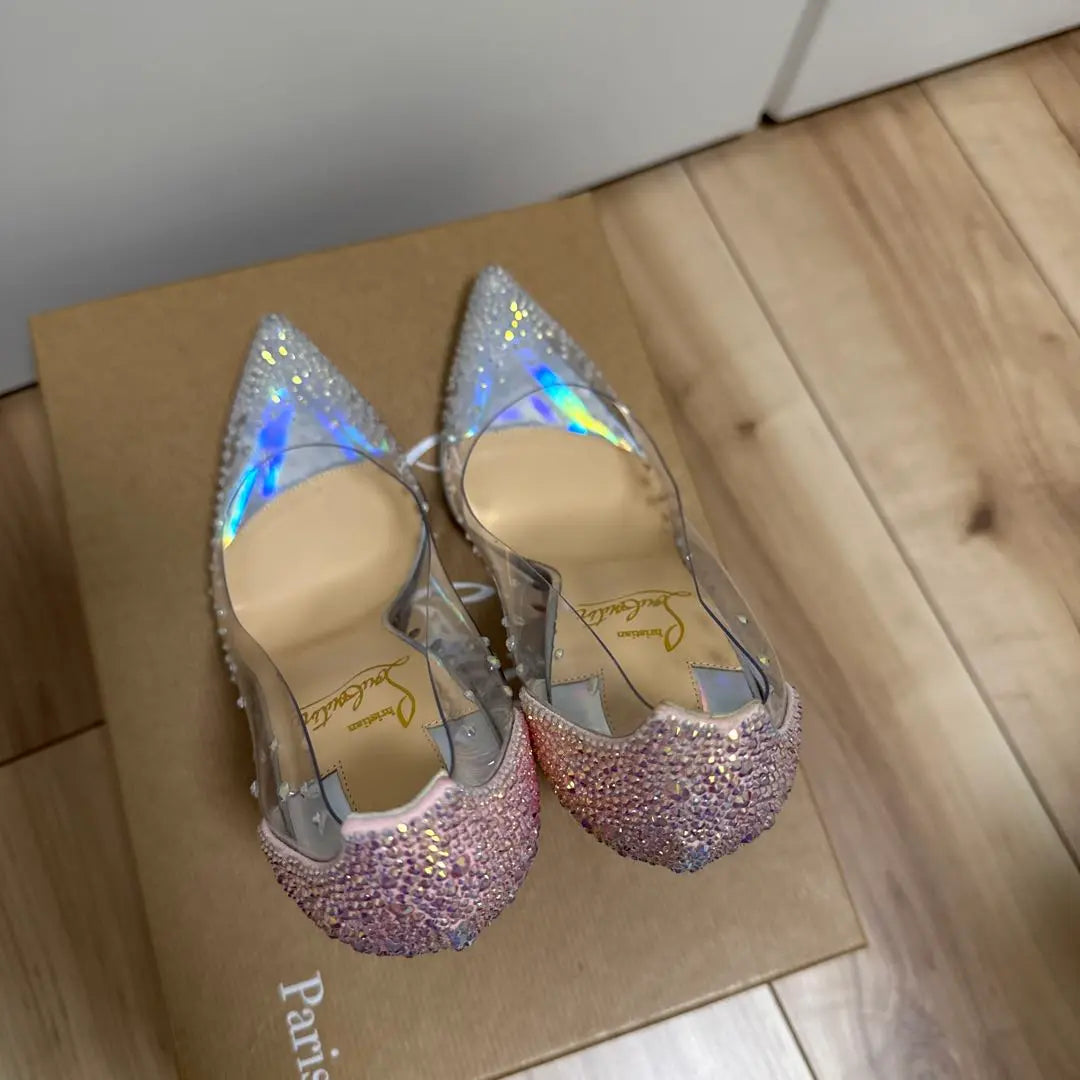 Christian Louboutin High Heels Clear 37 Unused