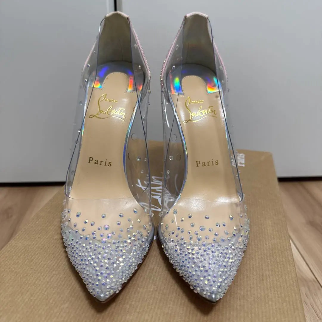 Christian Louboutin High Heels Clear 37 Unused