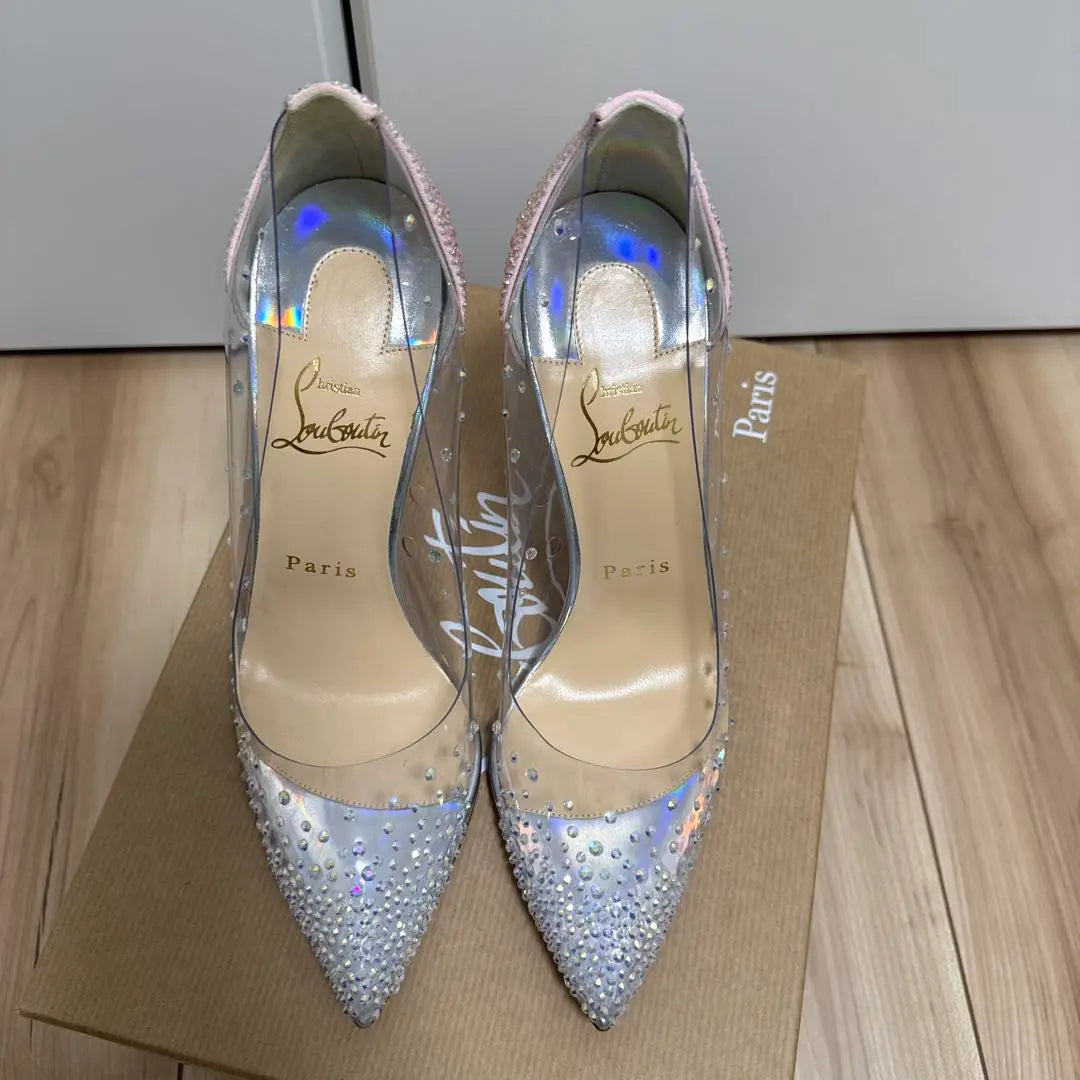 Christian Louboutin High Heels Clear 37 Unused