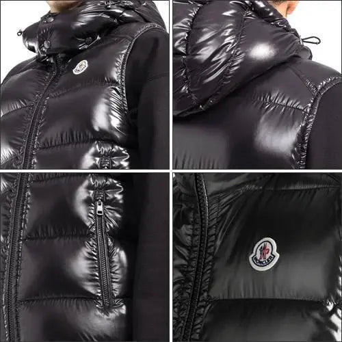 [Nuevo y sin usar] Chaleco de plumas MONCLER Bormes TG3 negro L