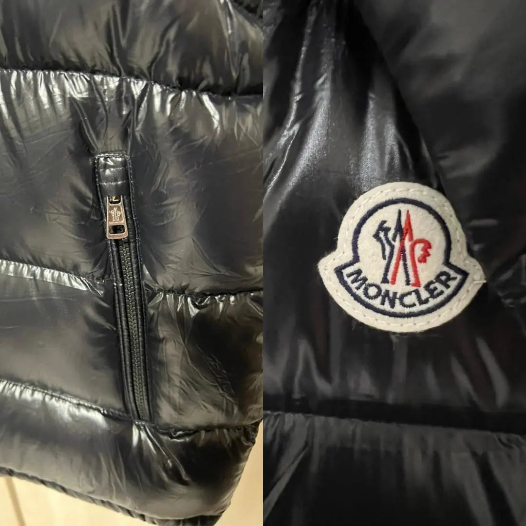 [Nuevo y sin usar] Chaleco de plumas MONCLER Bormes TG3 negro L