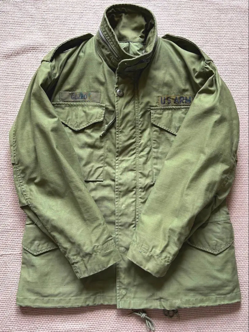 [Extremely beautiful] American military real M-65 field jacket 2nd S/S