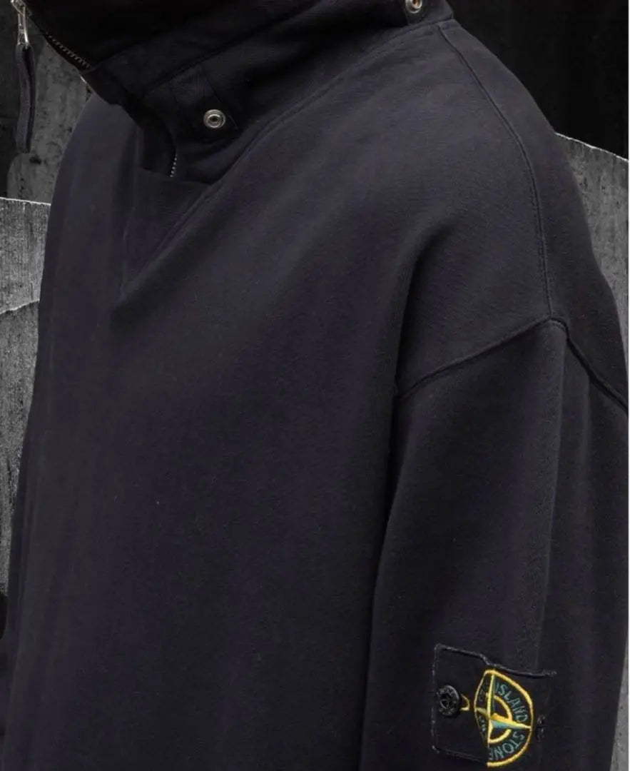 Sudadera con cuello en dos etapas Stone Island 2010aw