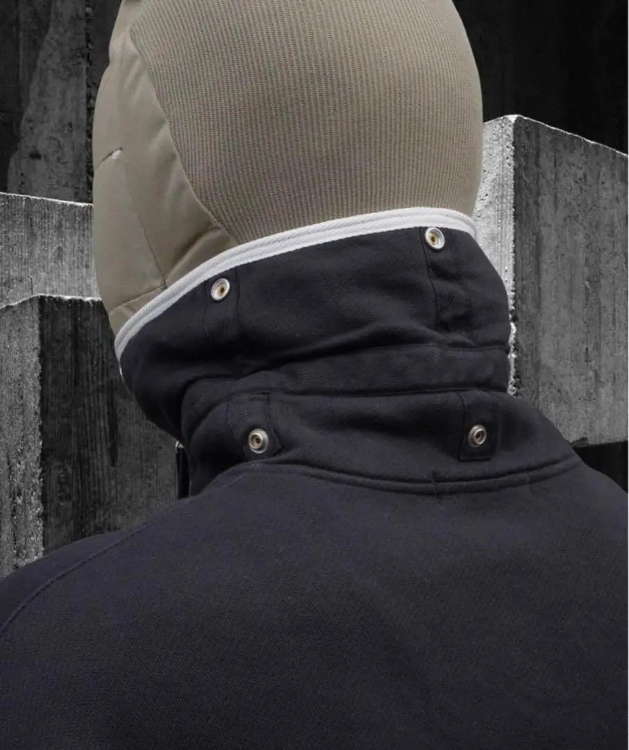 Sudadera con cuello en dos etapas Stone Island 2010aw