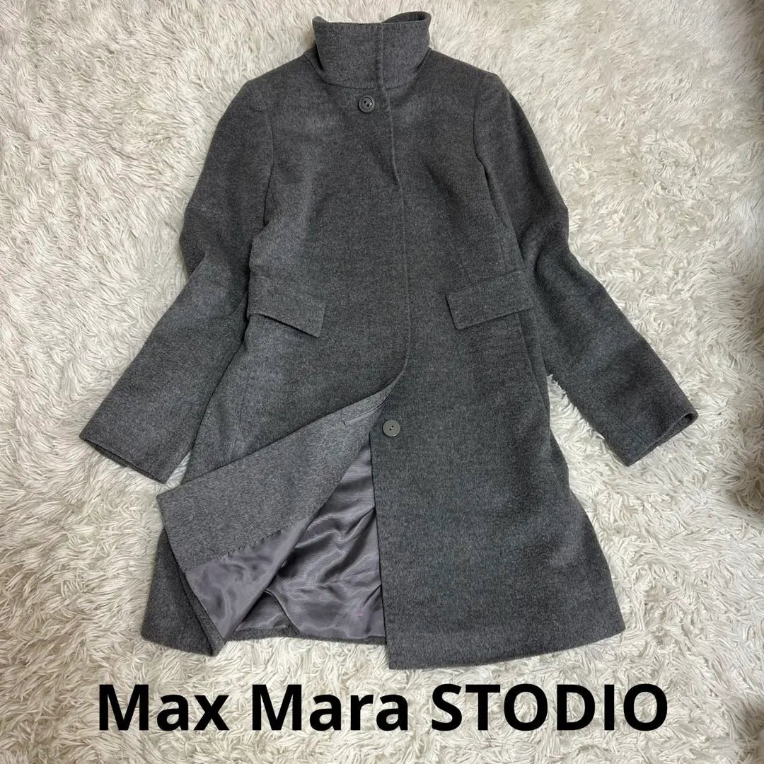 Max Marlas Tudio Pure Virgin Wool Coat | マックスマーラステュディオ　ピュア ヴァージンウールコート