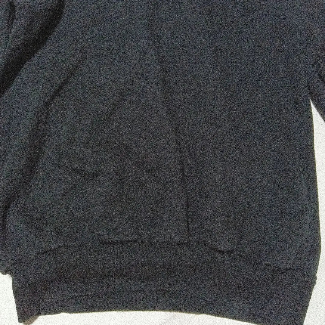 [Sly] Volume sleeve sweatshirt top Fleece lining Oversized black