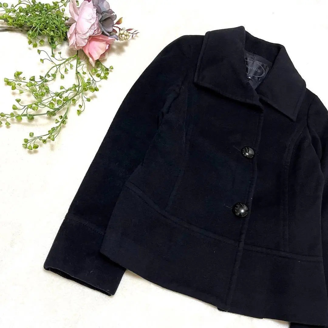 UNTITLED Black Court Untitle Chaqueta negra M Damas | SIN TÍTULO 黒 コート アンタイトル 黒 ジャケット M レディース