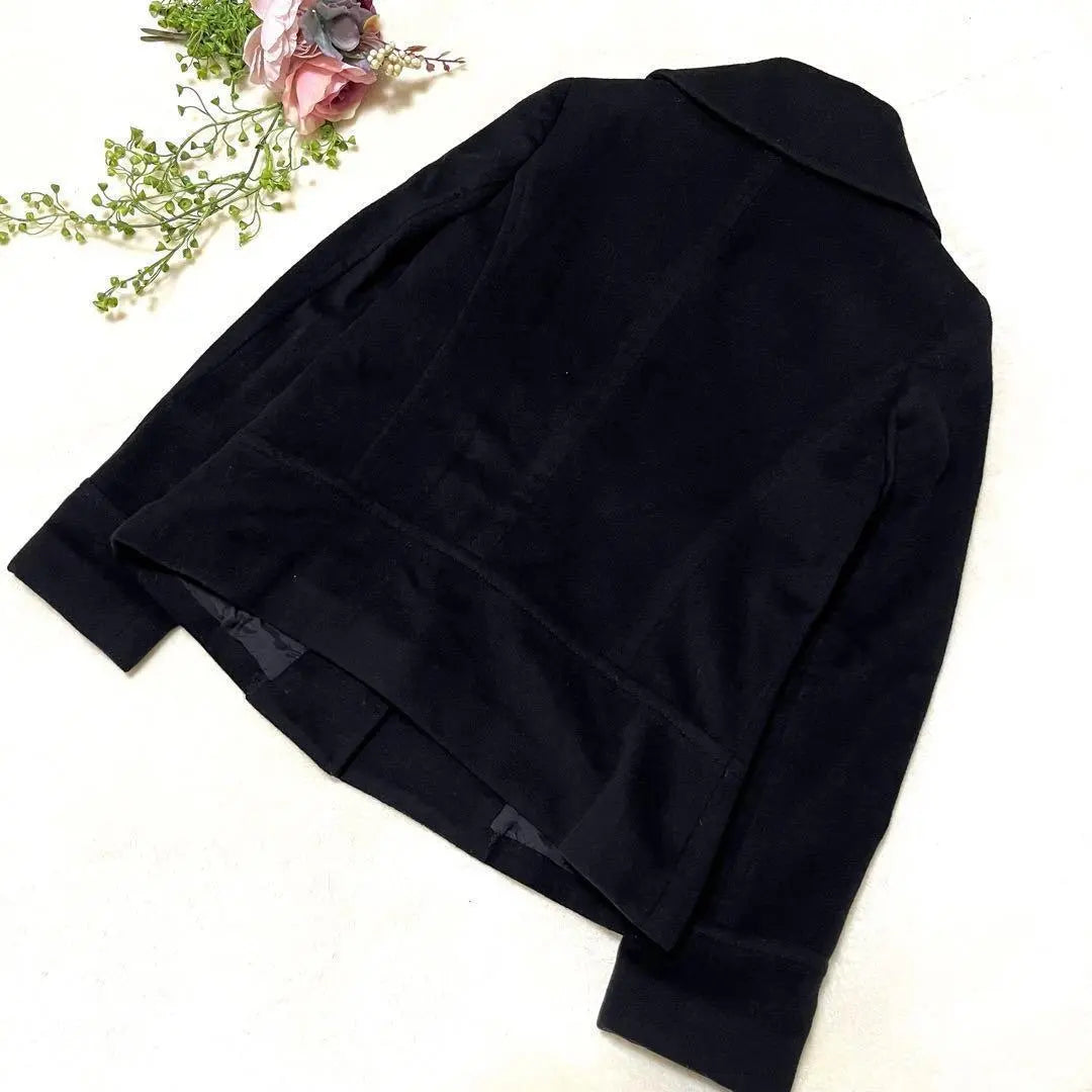 UNTITLED Black Court Untitle Chaqueta negra M Damas | SIN TÍTULO 黒 コート アンタイトル 黒 ジャケット M レディース