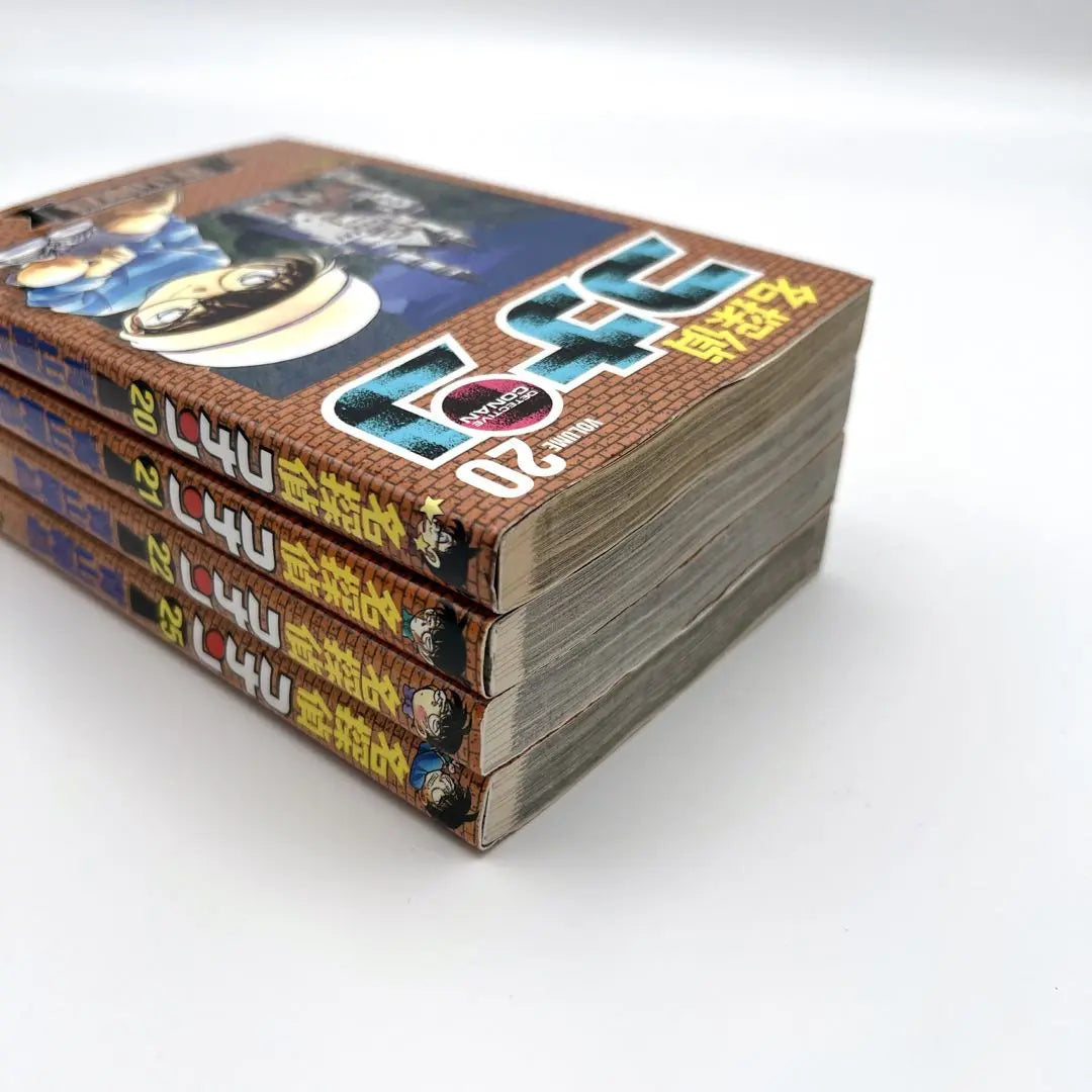 [First edition 4 book set] Detective Conan 20 21 22 25