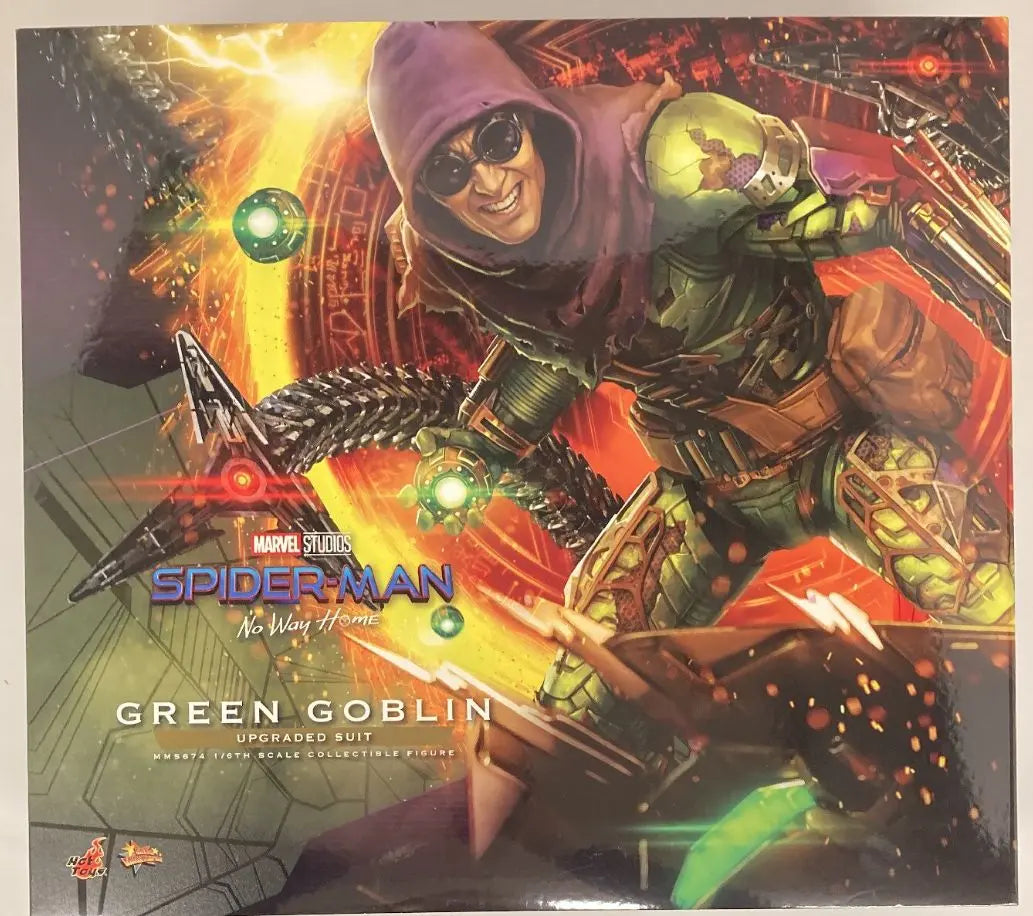 Green Goblin Upgrade Suit Hot Toys Movie Masterpiece