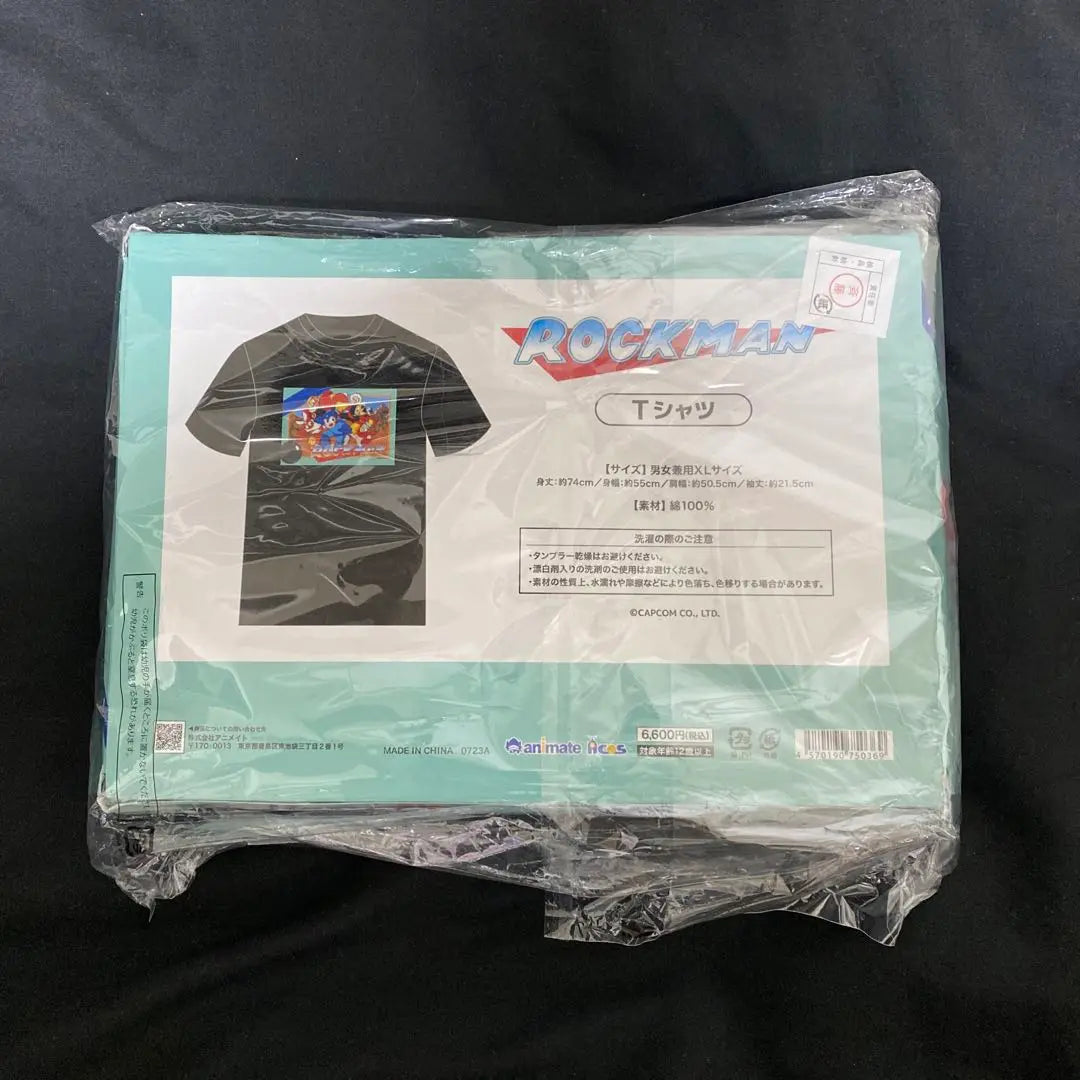 Rockman T -shirt XL Size MEGAMAN Capcom CAPCOM | ロックマン Tシャツ XLサイズ MEGAMAN カプコン CAPCOM