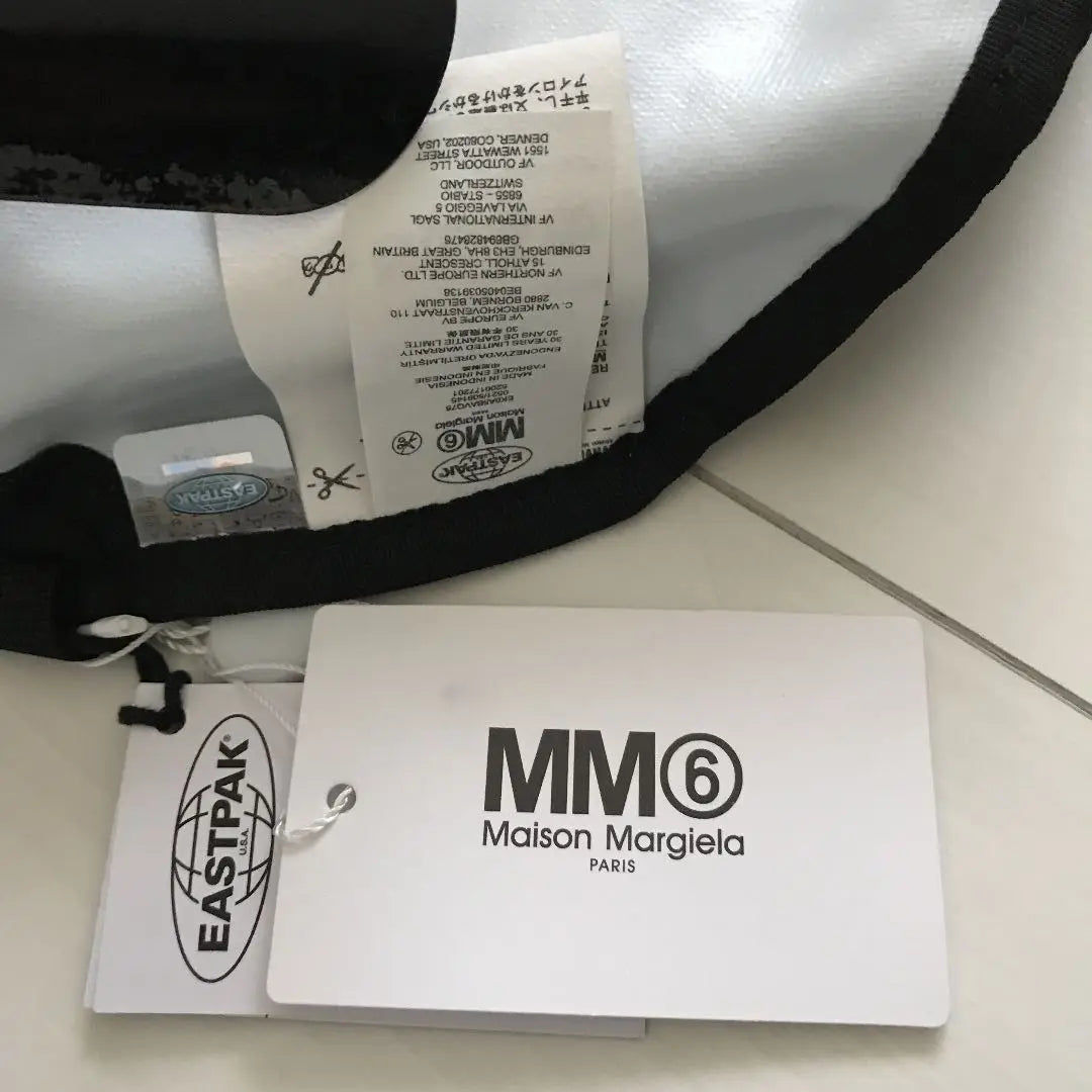 New, unused! Maison Margiela × EASTPAK Waist Bag Black