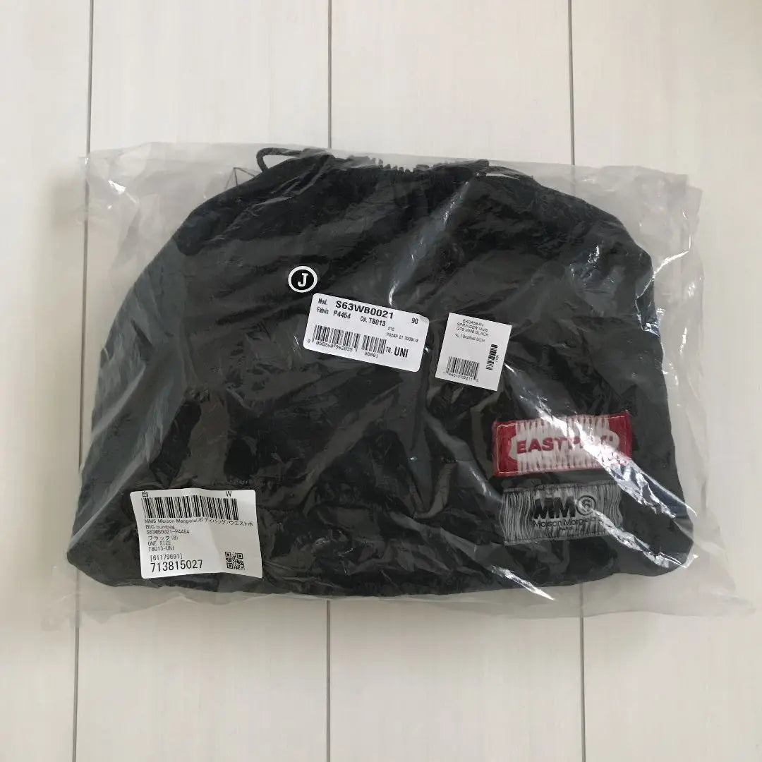 New, unused! Maison Margiela × EASTPAK Waist Bag Black