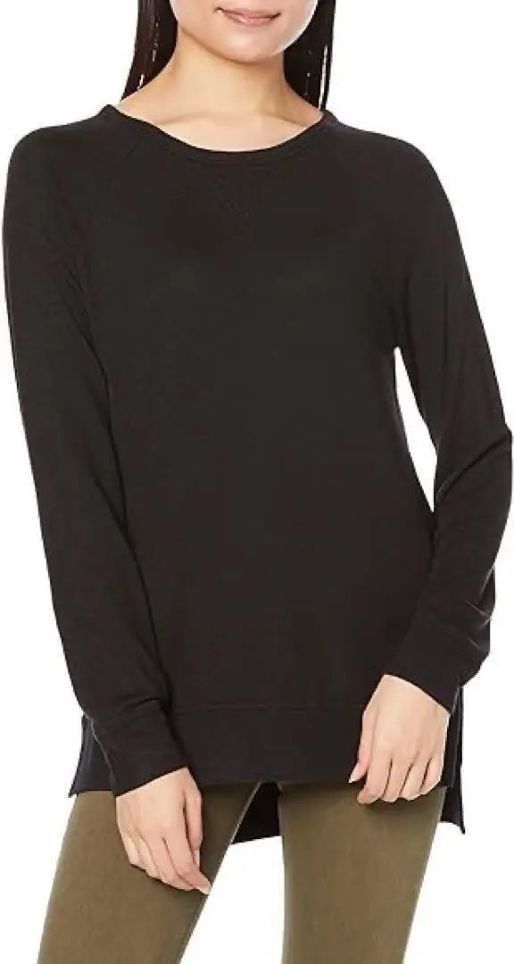 Daily Ritual Sweatshirt Crew Neck Loose Knit