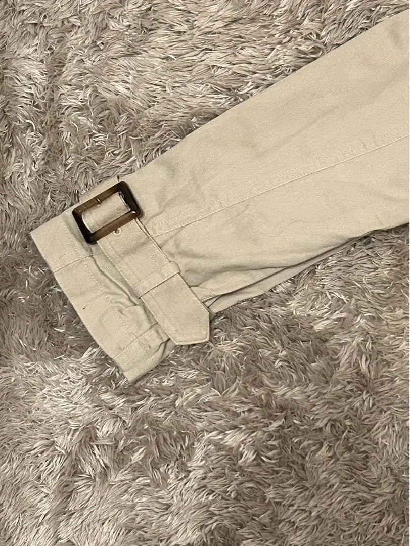 OTTO Otto Lench Court (M) Beige Cinturón Con Abertura Doble | Otto オットー トレンチコート（M）ベージュ ベルト スリット ダブル