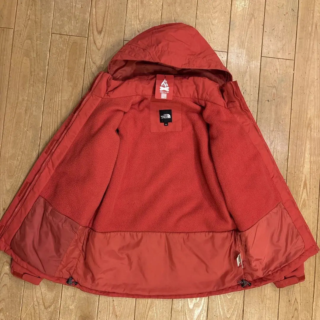 [Warm Nylon Jacket] North Face Mountain Parka Boa Lining Ha Event