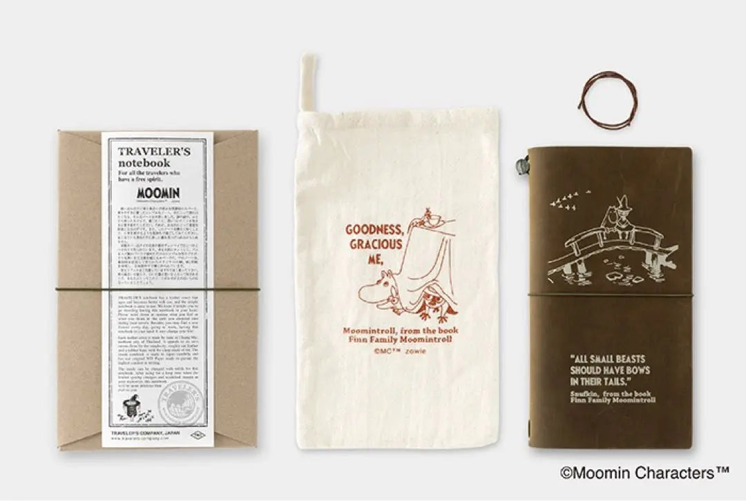 Traveler's Note Limited Set MOOMIN Moomin Family