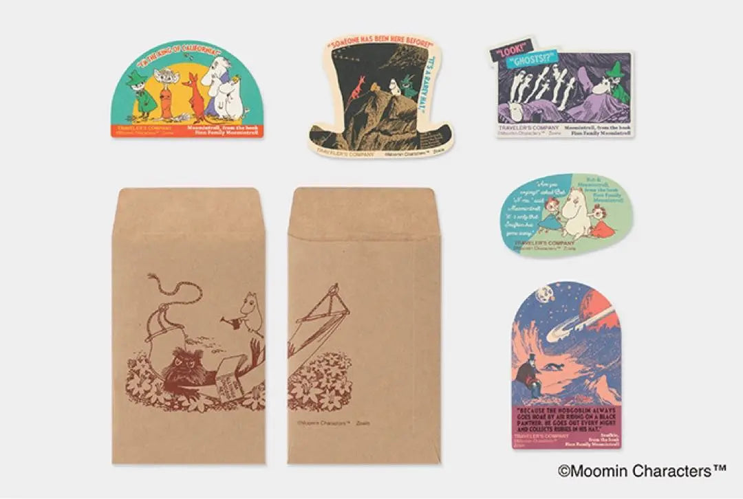 Traveler's Note Limited Set MOOMIN Moomin Family