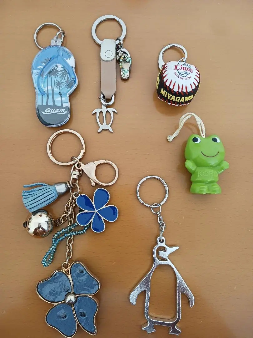 Keychain 6-piece set | キーホルダー 6点セット