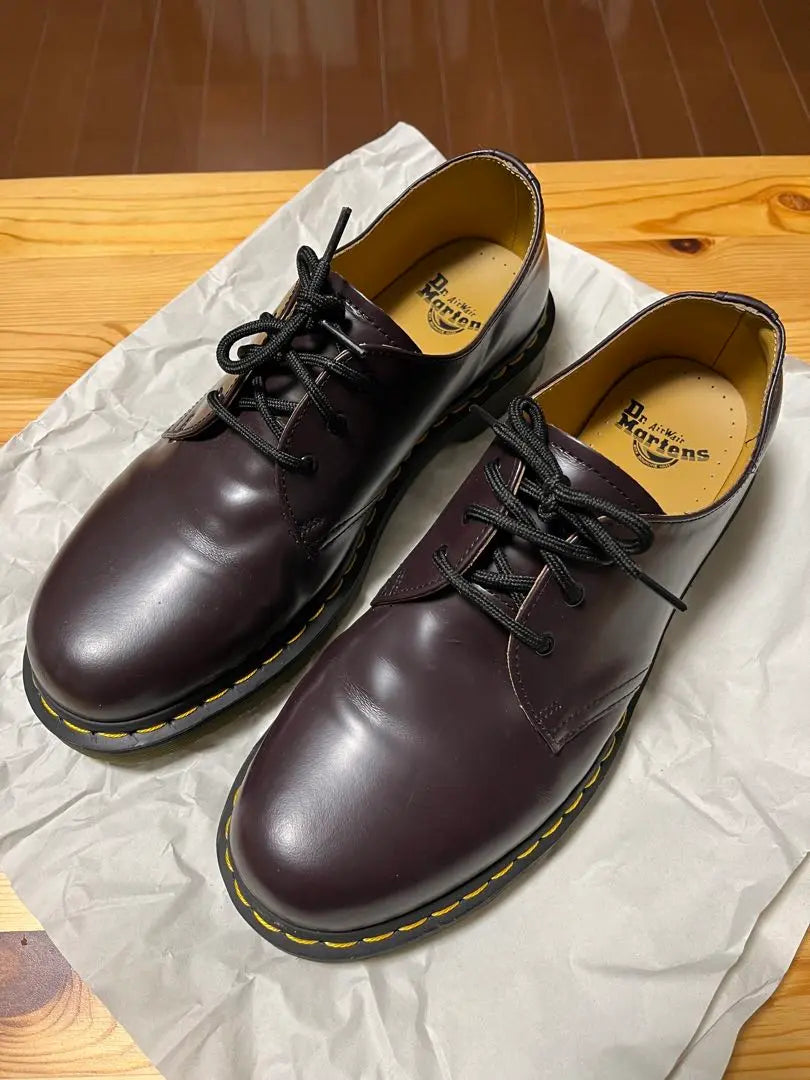 Dr. Martens 1461 3HOLE BURGUNDY UK9 Used