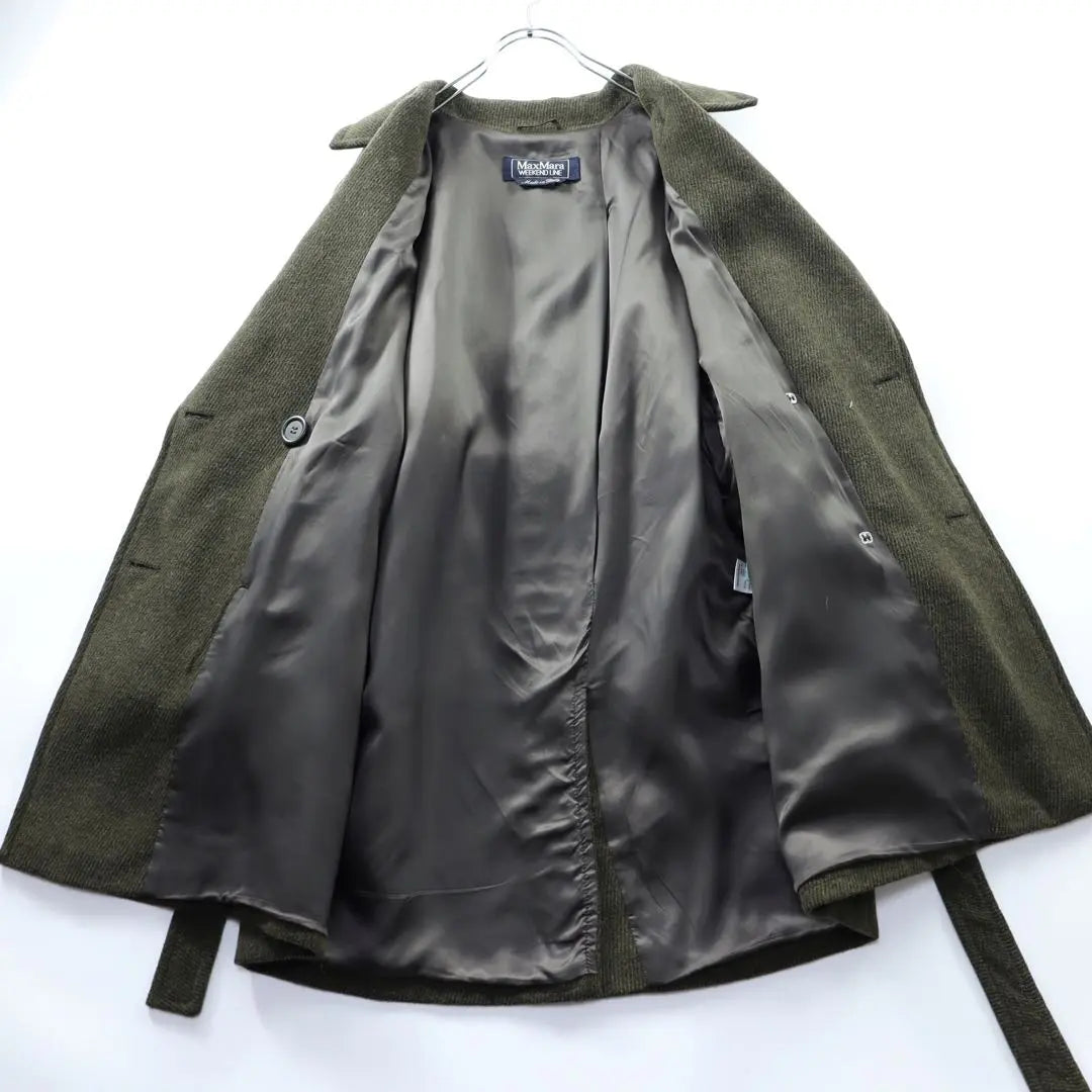 MaxMara Rare Belted Coat 40 Long Coat