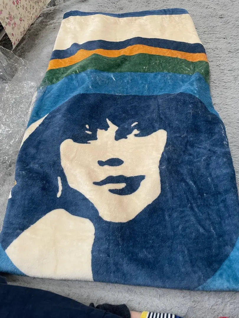 [Tag included] hysteric glamour★ girl blanket blanket blue