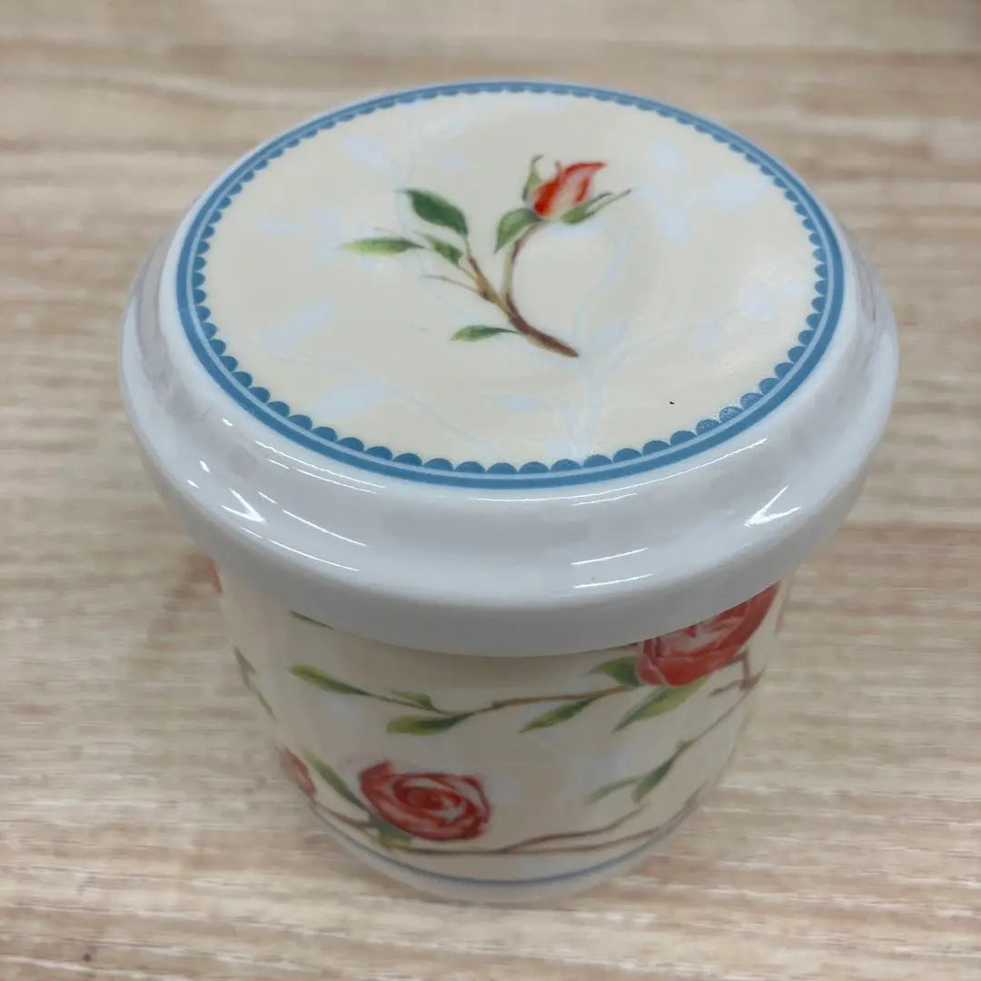 NARUMI Mug with Lid Flowers and Birds