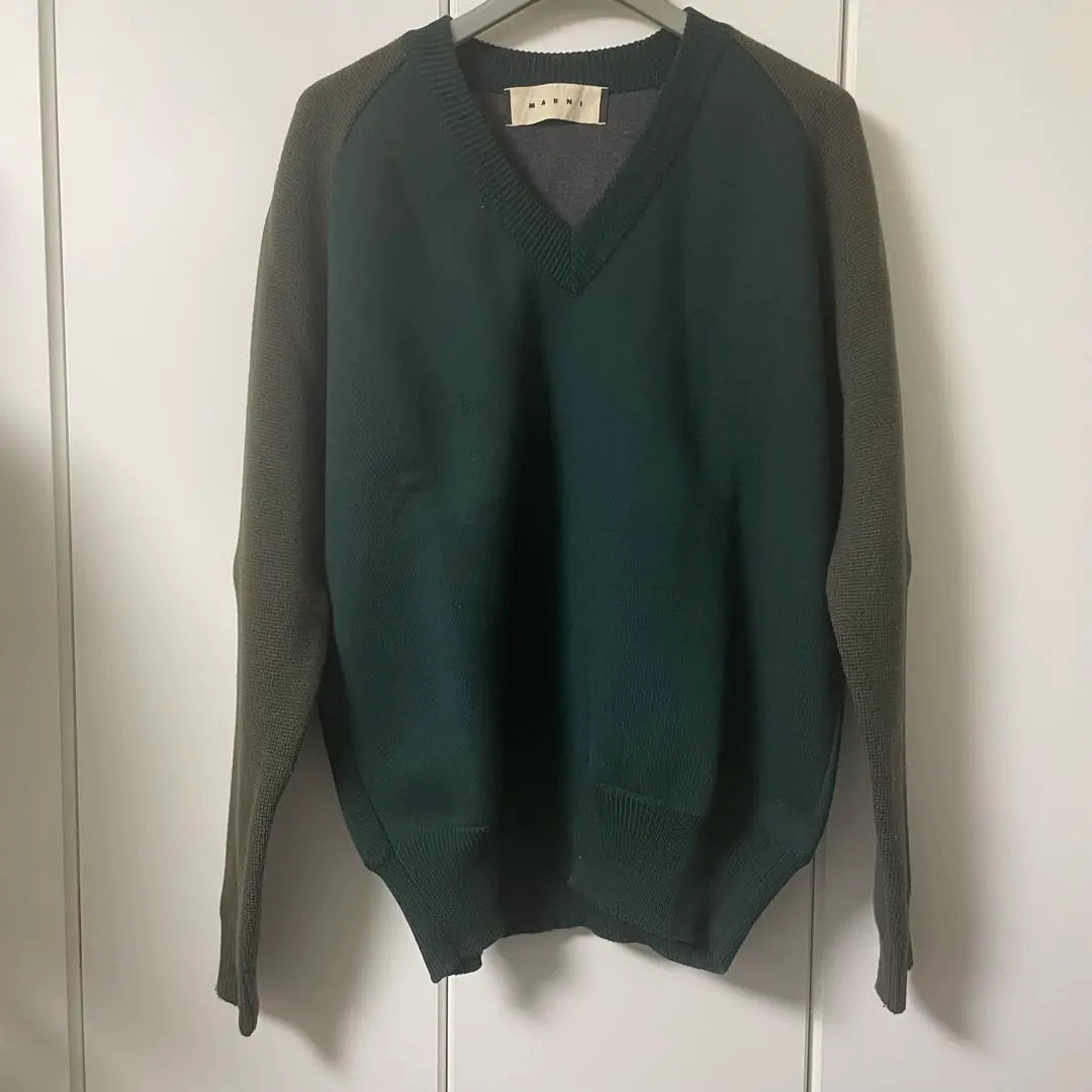 Marni Marnight Green 48 Green | Marni マルニ ニット グリーン 48 緑