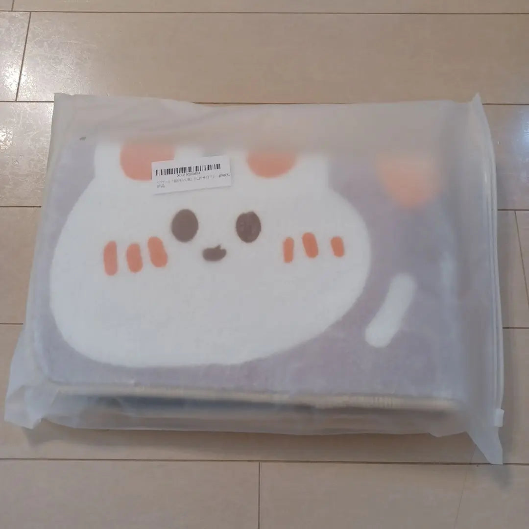 ❤️New, unused❤️Rabbit pattern bath mat, entrance mat, pet mat