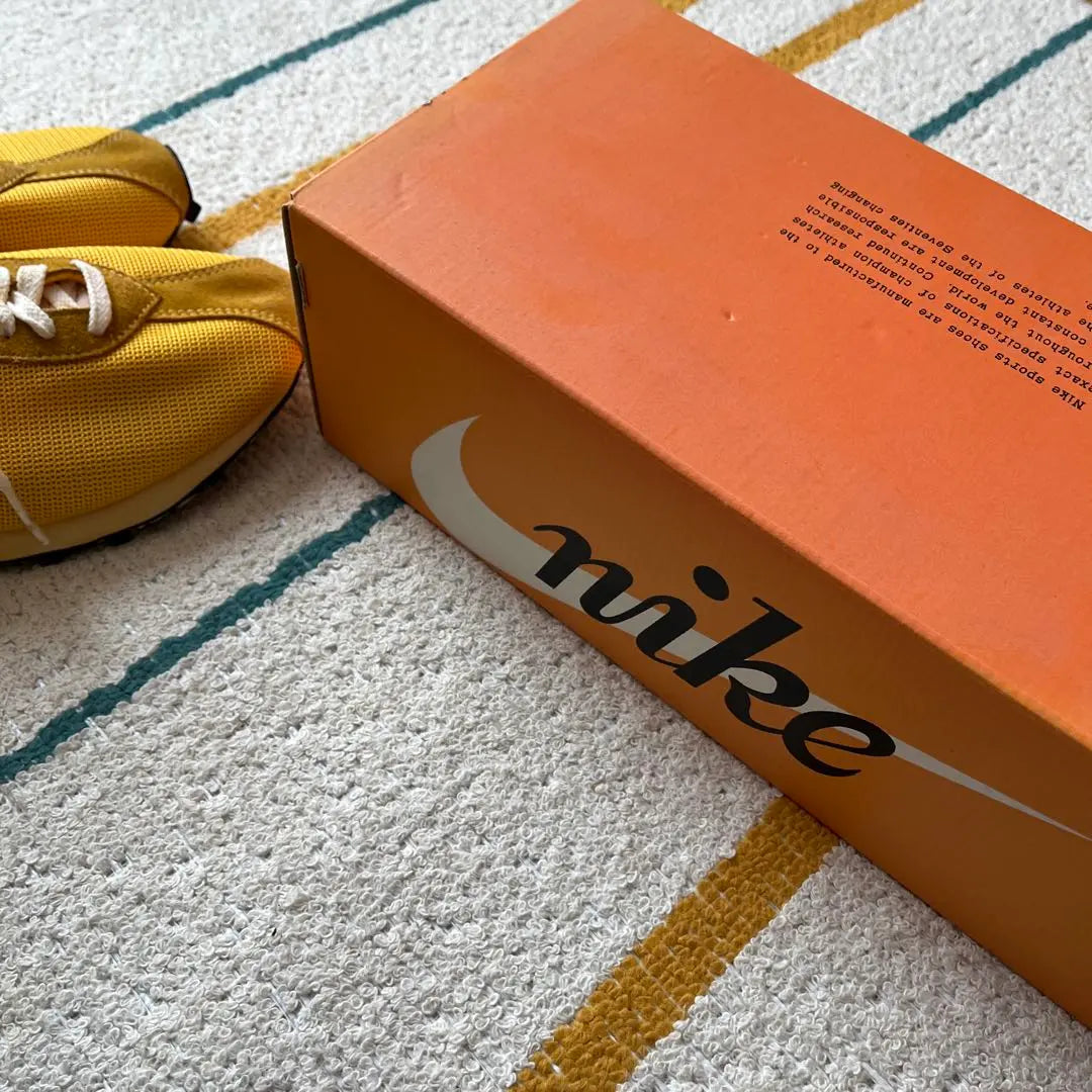 LD1000 Nike Yellow Orange Shoes