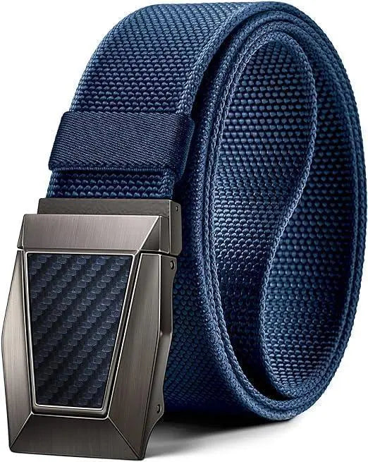 Tactical Belt Men's Military Nylon Work Belt Blue