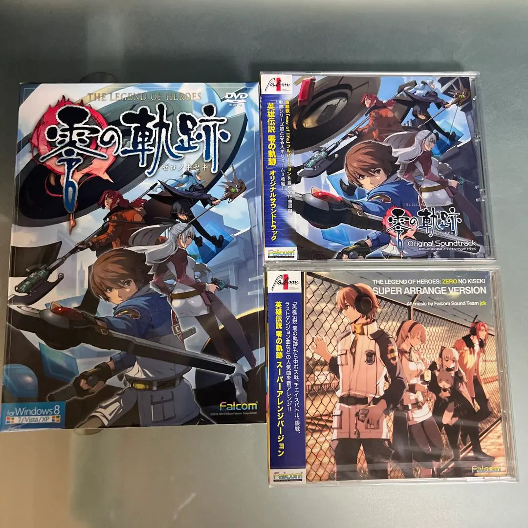 The Legend of Heroes: Zero no Kiseki Game Software Soundtrack Set of 3 Unopened Item