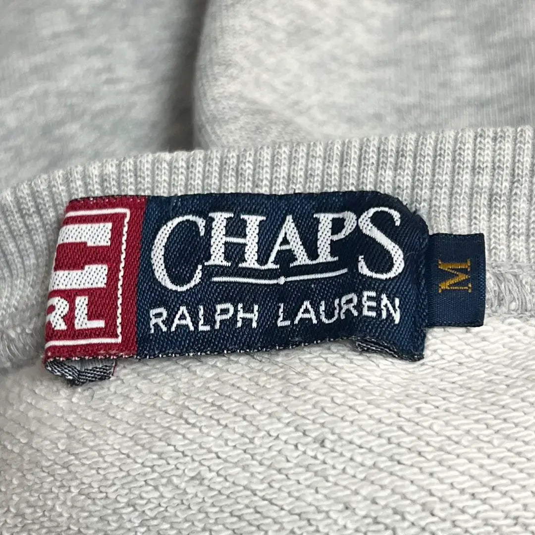 00s CHAPS RALPH LAUREN Embroidered boat logo Color scheme sweatshirt M