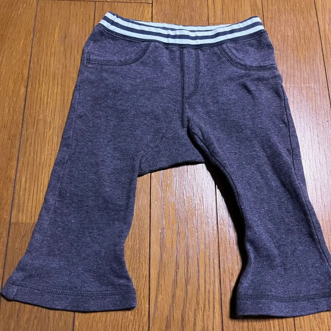 Pantalones para niños Baiya80, venta al por mayor, para niños, bebés, guardería, con borde de coche, liso