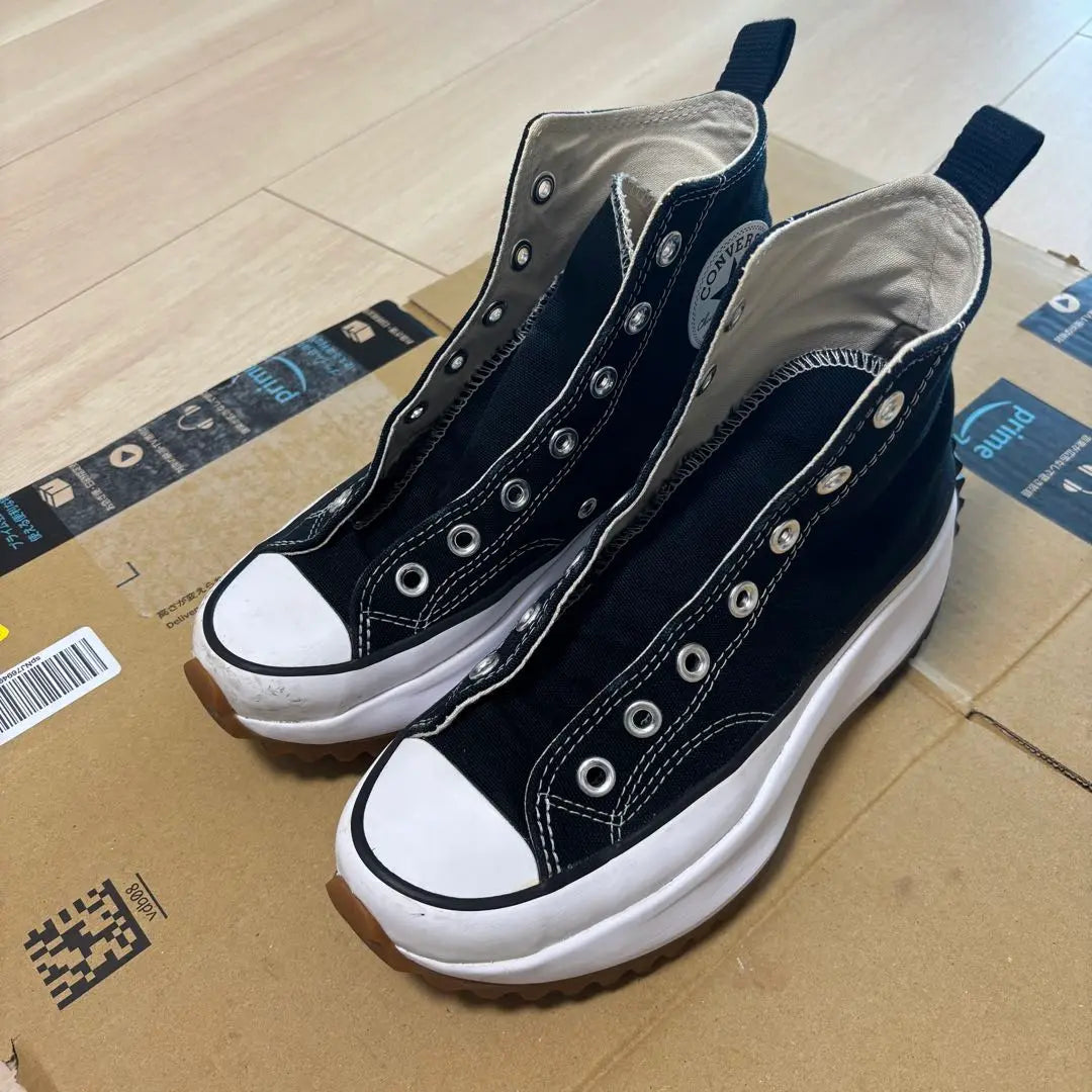 Converse Runstarhike Black 23.5