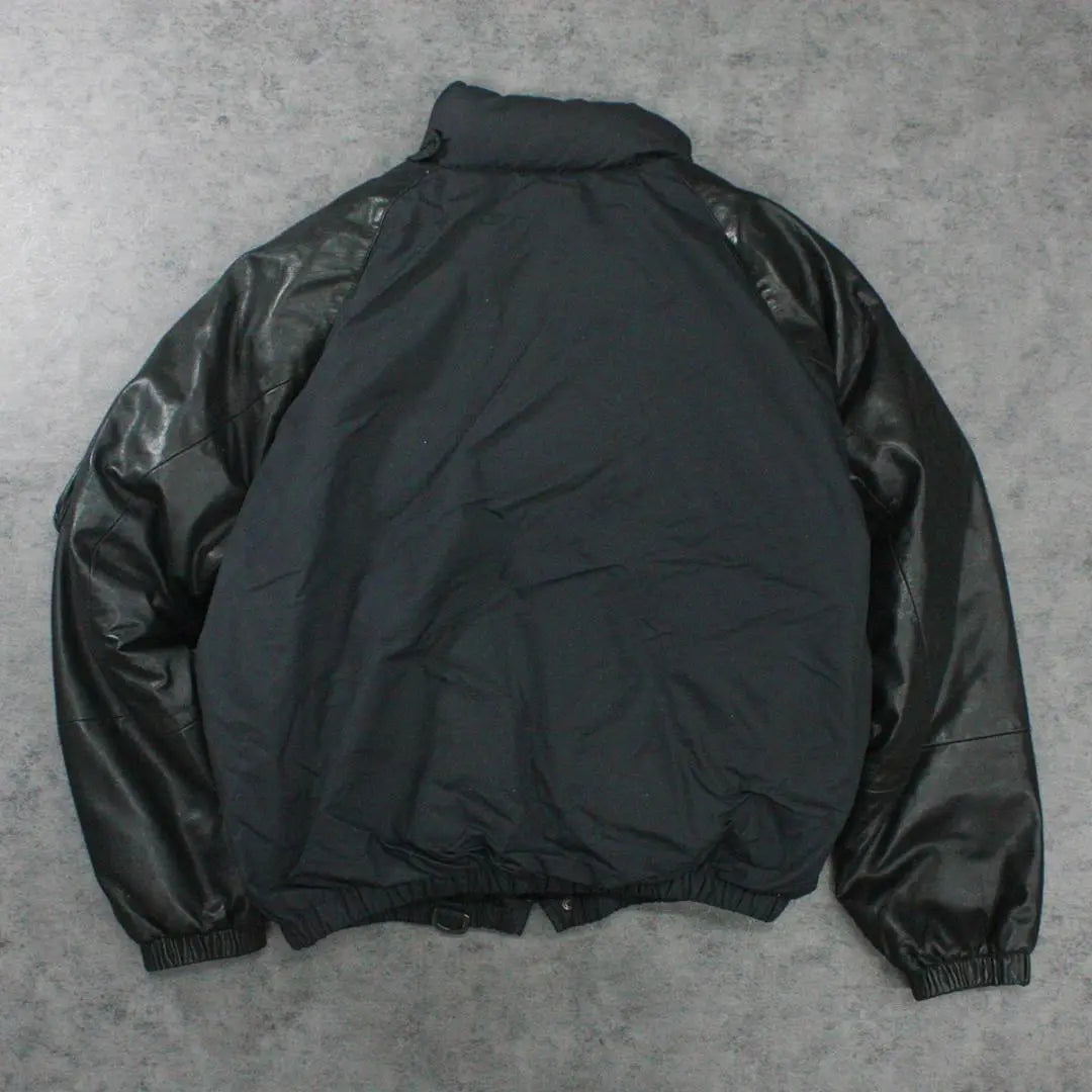 POLO SPORT Polo Sports Down Jacket Black Leather | POLO SPORT ポロスポーツ ダウンジャケット BLACK レザー