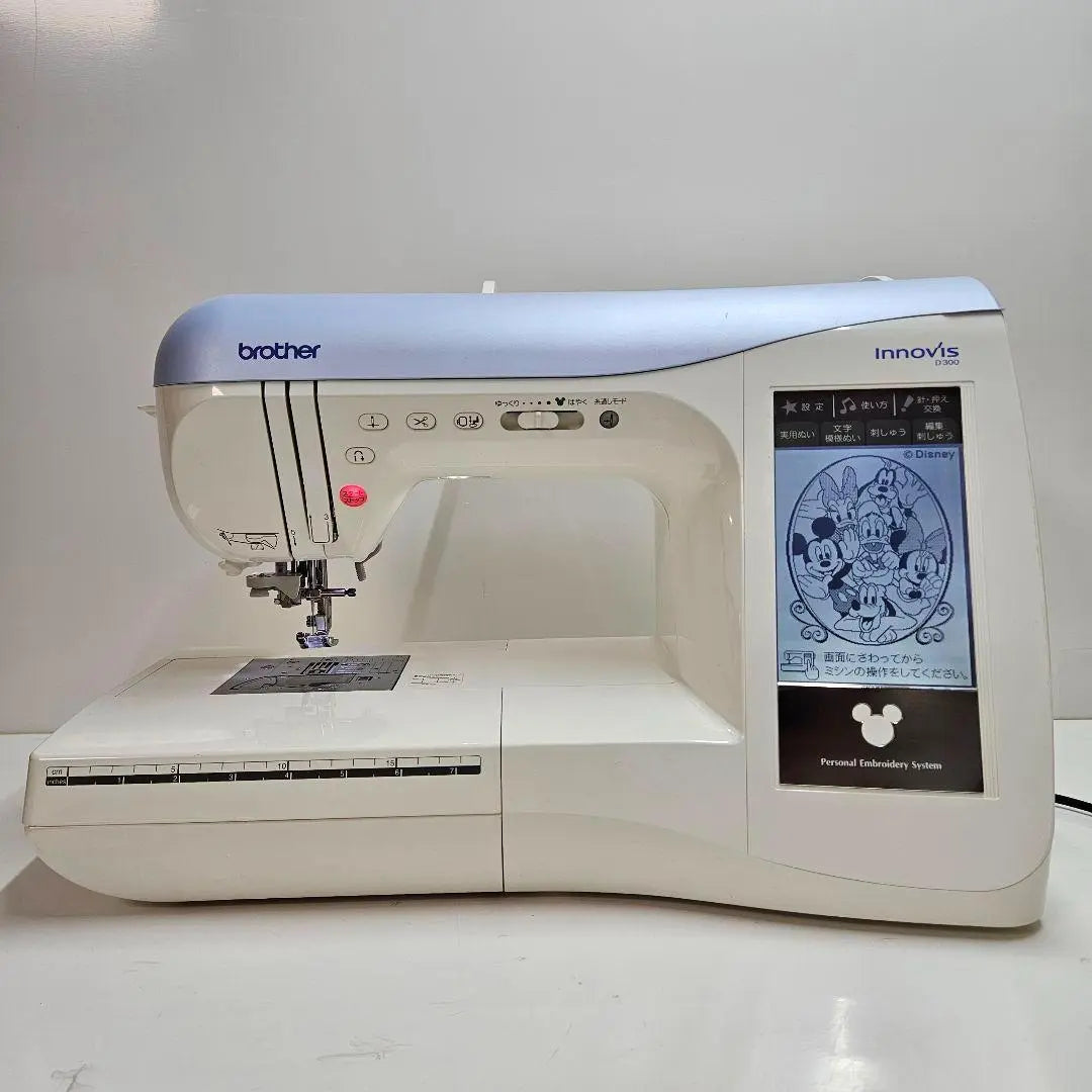 brother Innovis embroidery sewing machine D300 Disney embroidery machine included