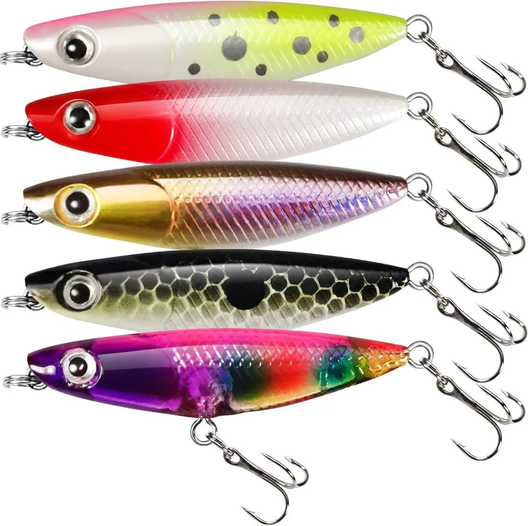 ✨ Set of 5✨ Lure Fishing Rockfish Horse Plug Mountain Stream Small